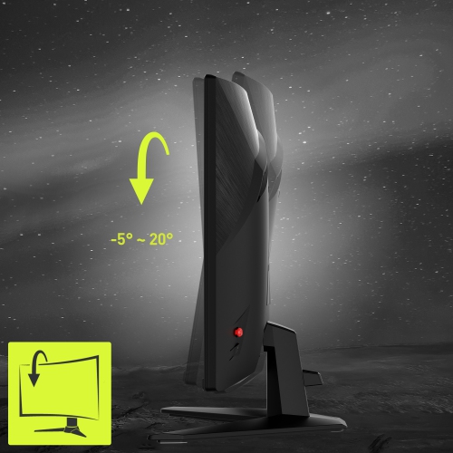 MSI 27" 1920 x 1080 280Hz 0.5ms (GTG) Curved 1500R Rapid VA Gaming Monitor Tilt adjustable (MAG 274CXF)