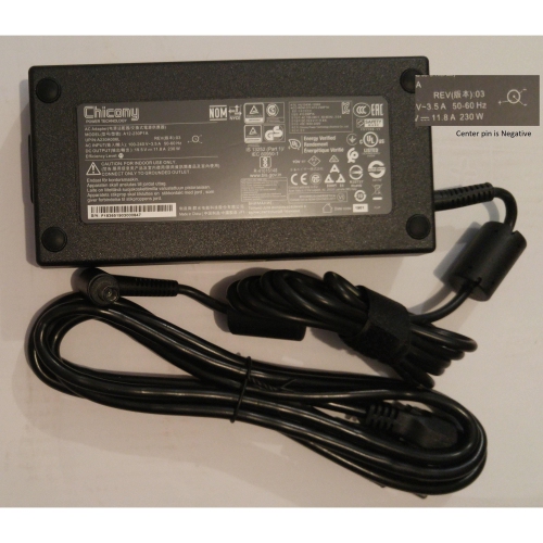 ACER  New Ac Adapter Charger 19.5V 11.8A 230W A12-230P1A Kp.2300H.001 7.4 5.0Mm