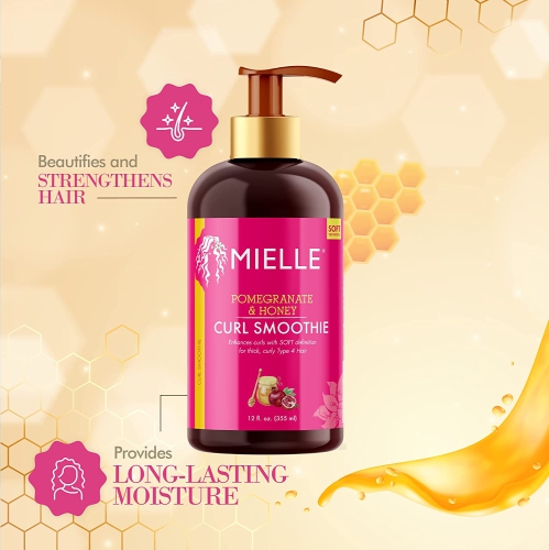 Mielle Organics Pomegranate & Honey Curl Smoothie - 355 ml