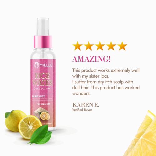 MIELLE Rice Water Shine Mist-4oz