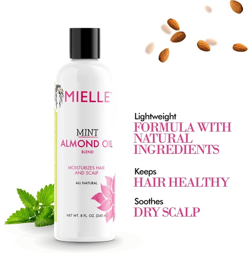 Mielle Mint Almond Oil 8 oz