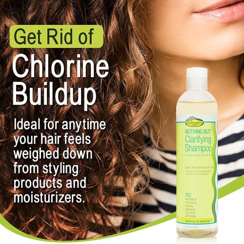 Nothing But Clarifying Shampoo Sulfate-Free Detox for Natural Hair 12oz Single