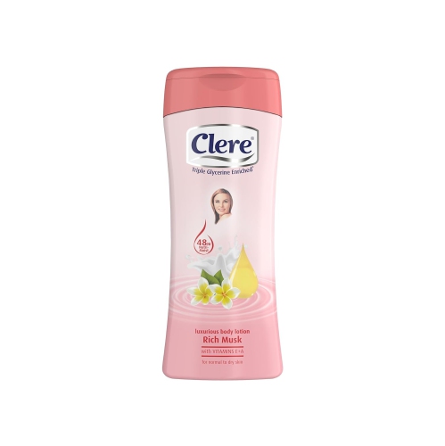 Image 1 of 4.. CLERE HAND & BODY LOTION RICH MUSK 400ML