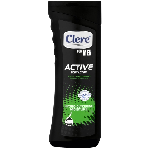 Image 1 of 3.. CLERE For Men Active Body Lotion - Hydro-Glycerine Moisture - 400mL