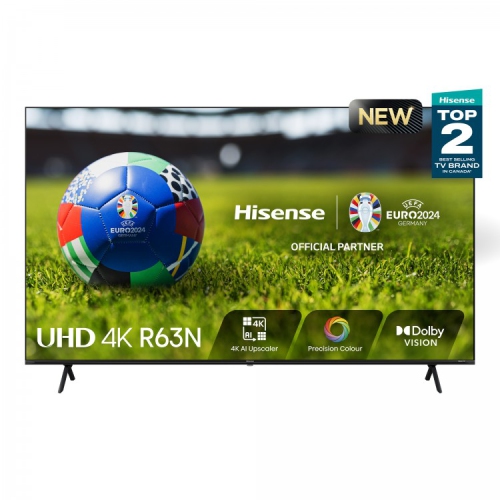 Image 1 of 2.. Refurbished - Hisense 75R63N 75" 4K Smart Roku TV