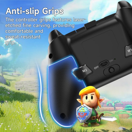 Manette sans fil EasySMX X15/manette de jeu pour Switch/éclairage PC-RVB/manches à effet Hall/gâchettes à effet Hall-Mechanic