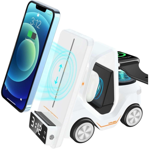 Wireless Charger Station for iPhone Charger, Apple Watch Charger, Airpods Charger, 6 in 1 Wireless Charging Station