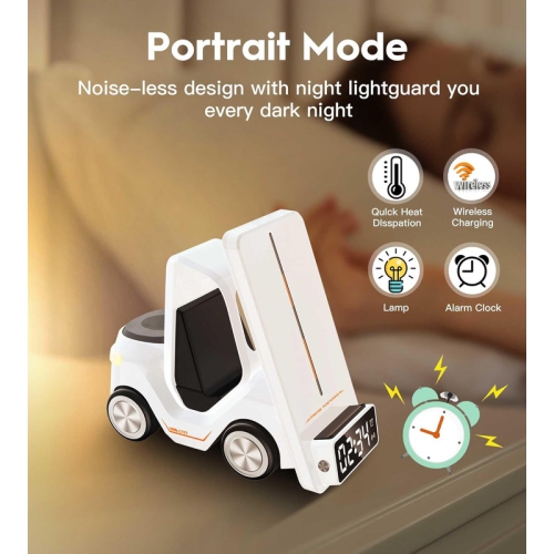 Wireless Charger Station for iPhone Charger, Apple Watch Charger, Airpods Charger, 6 in 1 Wireless Charging Station