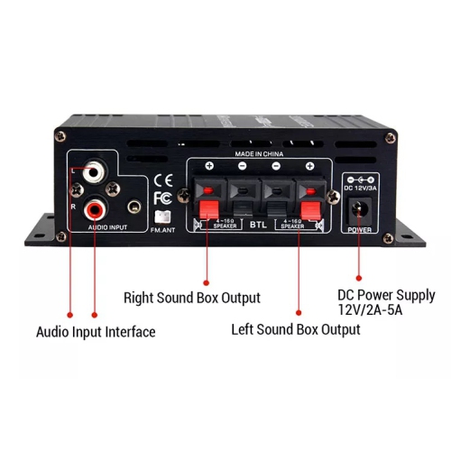 PEAK mini HI-FI BLUETOOTH Amplifier