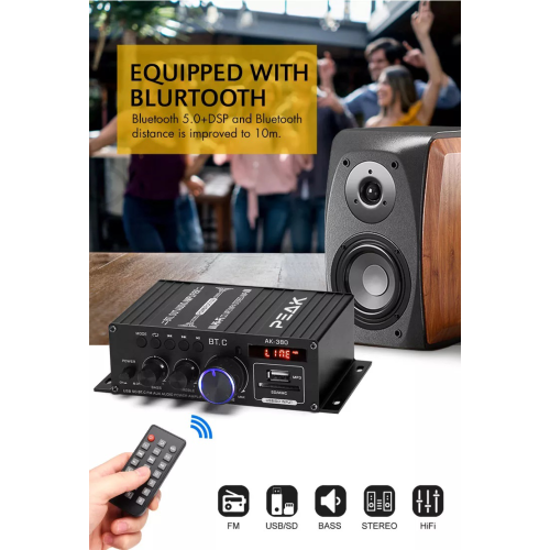 PEAK mini HI-FI BLUETOOTH Amplifier