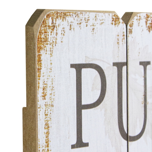 Pumpkin Spice Everything Nice Fall Wooden Wall Sign - 23.5"