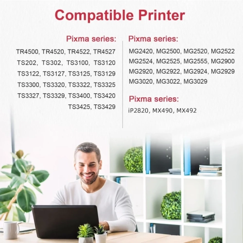 Cartouche d'encre noire 245XL de Canon - haut rendement pour PIXMA TS3420, TS3400, MX492, TR4520, MG2920, Imprimantes TS3425