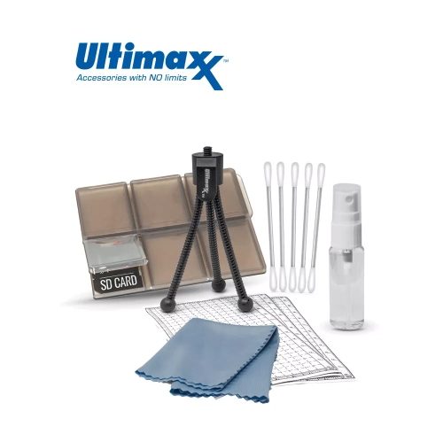 Image 1 of 1.. ULTIMAXX Starter Kit Designed for DSLRs & Video Cameras with Memory Card Holder