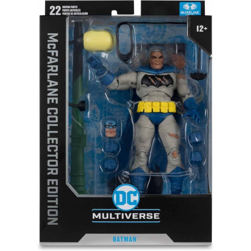Image 1 of 2.. DC Multiverse Collector Edition 7 Inch Action Figure The Dark Knight Returns - Batman Battle Damage Blue