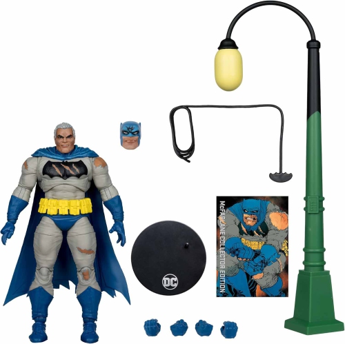 DC Multiverse Collector Edition 7&nbsp;po Figurine d'action The Dark Knight Returns - Batman Battle Damage Blue