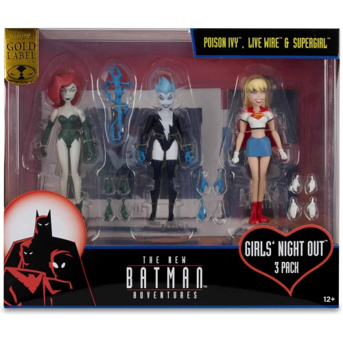 DC Direct The New Batman Adventures 6 Inch Figure 3-Pack Exclusive - Gold Label
