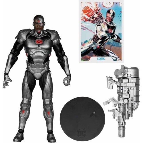 DC Multiverse DC Rebirth 7 Inch Action Figure - Cyborg