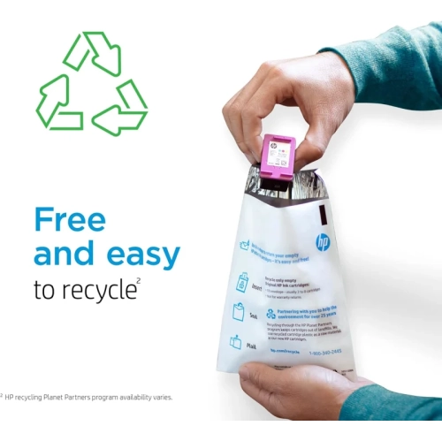 HP 67XL 67 XL Black High-Yield Ink Cartridge - Compatible with DeskJet 1255, 2700, 4100 Series & Envy 6000, 6400 Series | 3YM57AN