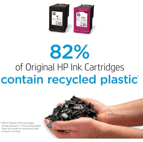 HP 67XL 67 XL Black High-Yield Ink Cartridge - Compatible with DeskJet 1255, 2700, 4100 Series & Envy 6000, 6400 Series | 3YM57AN