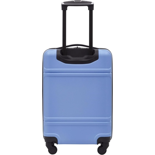 Bagage de cabine de 20&nbsp;po à roulettes pivotantes Traveler Club Skyline – unisexe, léger et durable