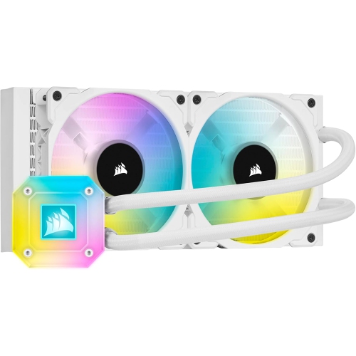 Corsair iCUE H100i Elite Capellix Liquid CPU Cooler - White