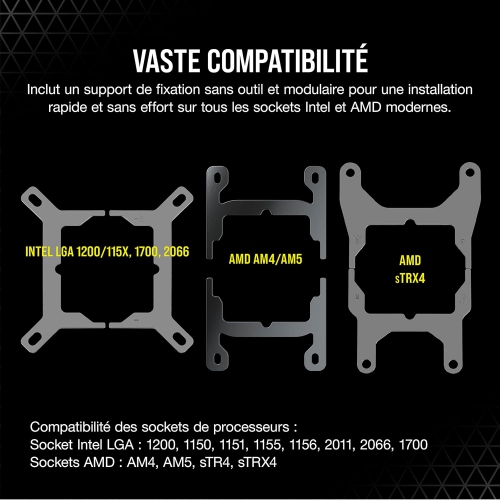 Corsair iCUE H100i Elite Capellix Liquid CPU Cooler - White