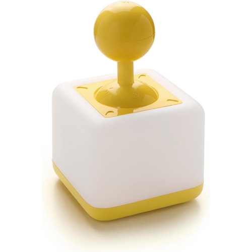 Image 1 de 5.. Veilleuse rechargeable Cute lampe de chevet Chambre réglable Luminosité douce USB rechargeable Wireless Portable Desktop Jaune
