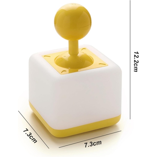 Usrechargeable Night Light Cute Bedside Lamp Bedroom Adjustable Dimmable Soft Glow USB Rechargeable Wireless Portable Desktop Yellow