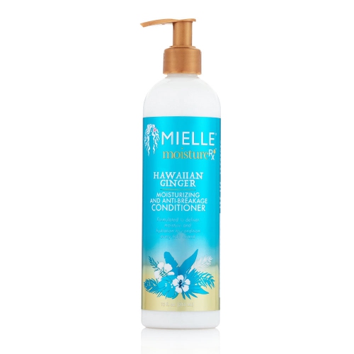Image 1 de 2.. Revitalisant hydratant et anti-bris Mielle Moisture RX au gingembre hawaïen, 12 oz liq