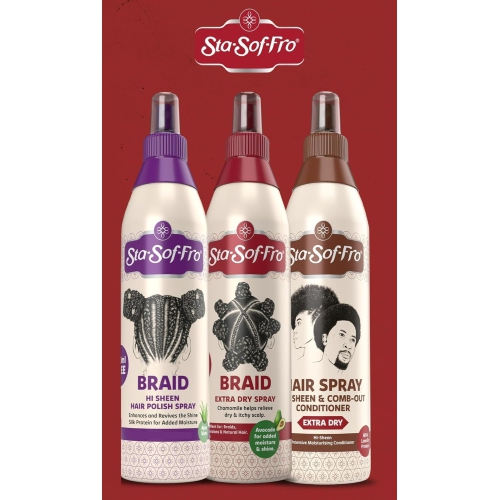 350 ml en vaporisateur de polissage haute brillance à motif tressé STA-Sof-fro