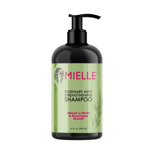 Mielle Rosemary Mint Nourishing Strengthening Daily Shampoo With Biotin, 12 fl oz, All Hair Types