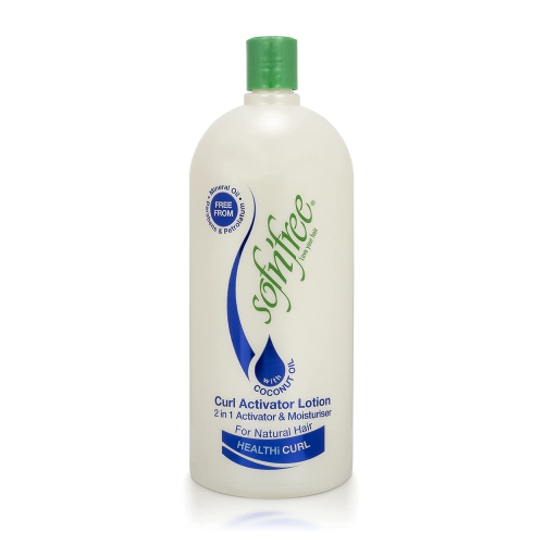 Sof n'free Curl Activator Lotion with Vitamin E and Panthenol - 2 in 1 Activator