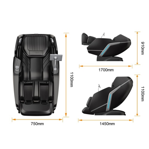 Westinghouse WES41-910-4D - Massage Chair - Black