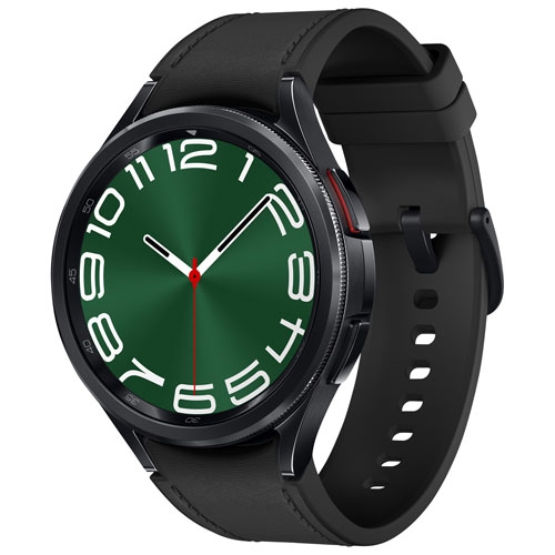Image 1 de 2.. Montre intelligente Bluetooth Galaxy Watch6 Classic 47&nbsp;mm de Samsung - Noir