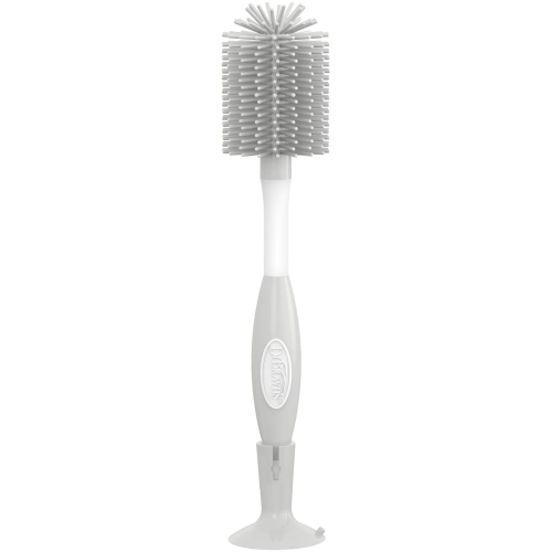 Brosse à biberon en silicone Soft Touch de Dr. Brown's - Gris