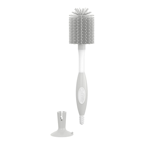 Brosse à biberon en silicone Soft Touch de Dr. Brown's - Gris