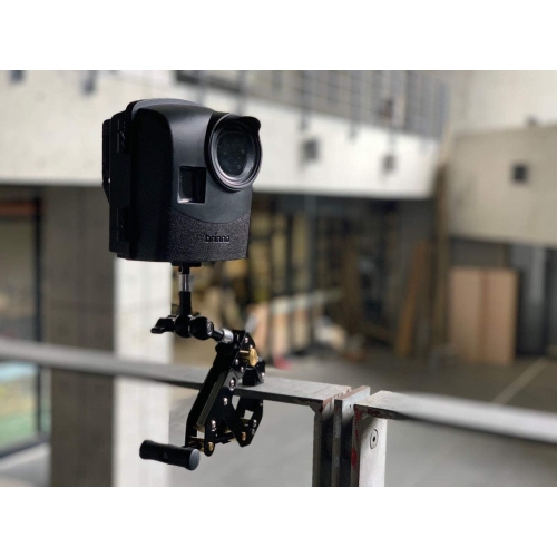 Brinno Camera Clamp Plus ACC1000P - Mounting Kit with Arm, Extension Pole and Wrench - Attaches to Flat or Round Objects, 360-Degree Rotating Tripod