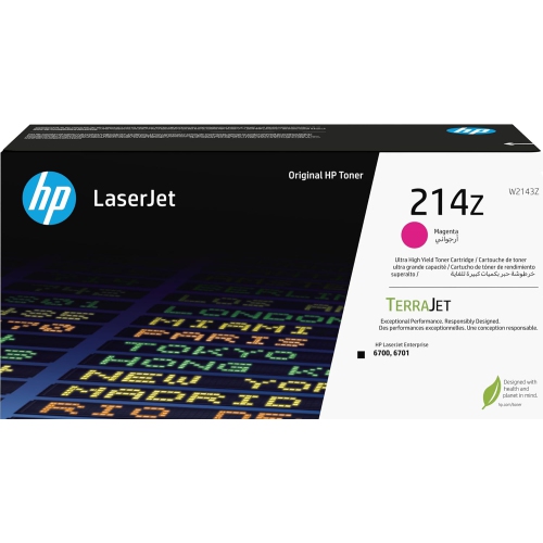 HP 214Z - High Yield - magenta - original - LaserJet - toner cartridge-FREE SHIPPING