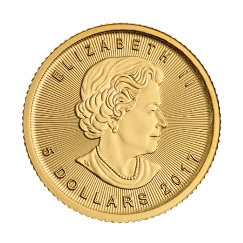 1/10 oz Canadian Gold Maple Leaf Coin