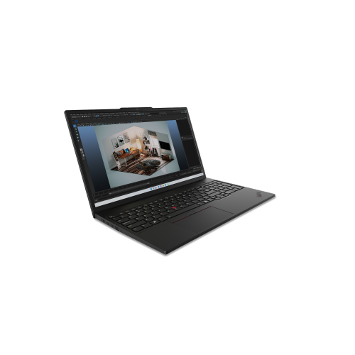 Image 1 of 1.. Lenovo ThinkPad P16s Gen 3 16" Laptop-Black(Intel Core Ultra 7 155H/1TB SSD/32GB RAM/Windows 11)-French-(21KS0027CA)