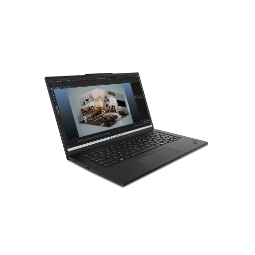 Image 1 de 1.. Poste de travail ThinkPad P14s 5 14e gén. 5&nbsp;po Lenovo - Noir - Ang (21G2001VUS)