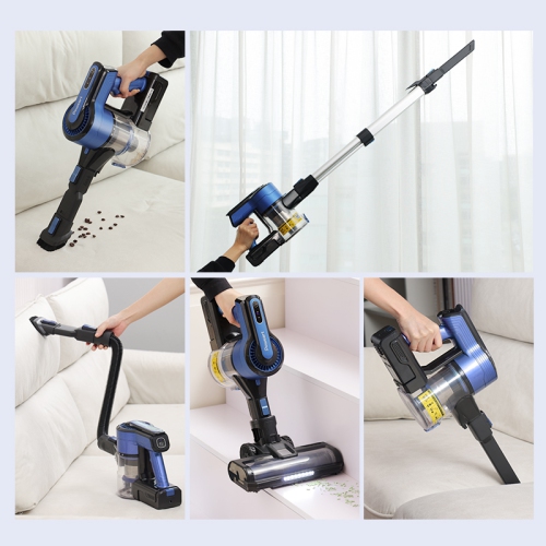 V870 Vacuum Cleaners, 50Kpa 450W 45Mins Cordless Vacuum Cleaner, Stick Vacuum with LED Touch Screen, Anti-tangle Wireless Vacuum, Rechargeable