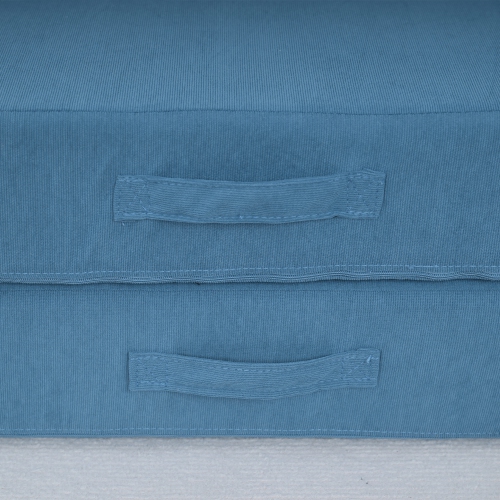 Canapé de jeu modulaire 12 pièces pour enfants de Qaba – Bâtir un fort pour la salle de jeu, mousse de canapé convertible pour enfants et coussin de