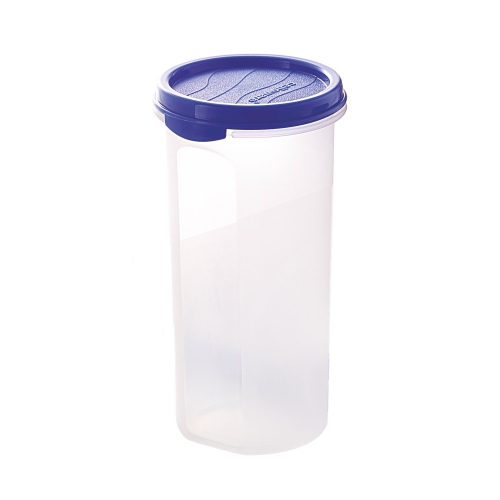 Food Storage Containers Airtight Dry Food Container with LIDS - Durable Clear Frosted Plastic BPA Free - Space Saver Modular Design