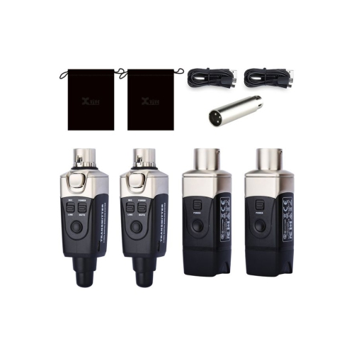 Xvive Audio U3D Dual Wireless System for PA & DJs