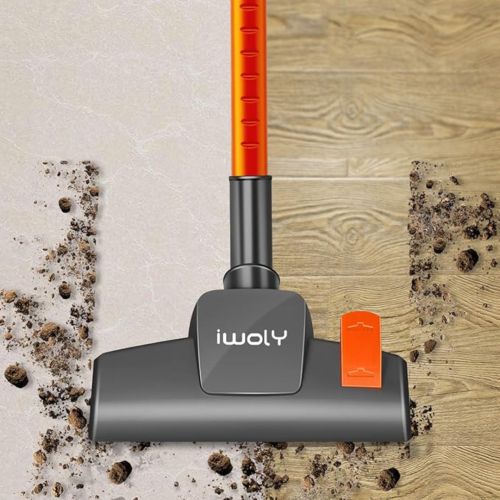 iwoly V600 Vacuum Cleaner Corded Bagless Stick and Handheld Vacuum with 7m Long Power Cord