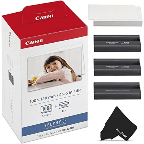 CANON  Selphy Ink And Postcard Paper Value Set (3115B001)- (Refurbished-Excellent)