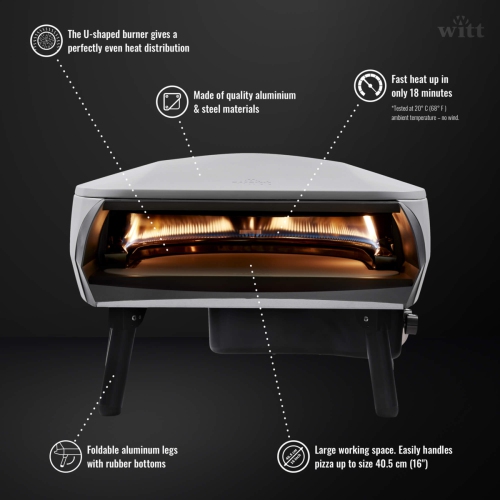 16” Witt Fermo Pizza Oven - Stone
