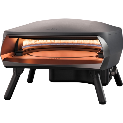 16” Witt Rotante 2 Burner Pizza Oven with rotating stone - Graphite