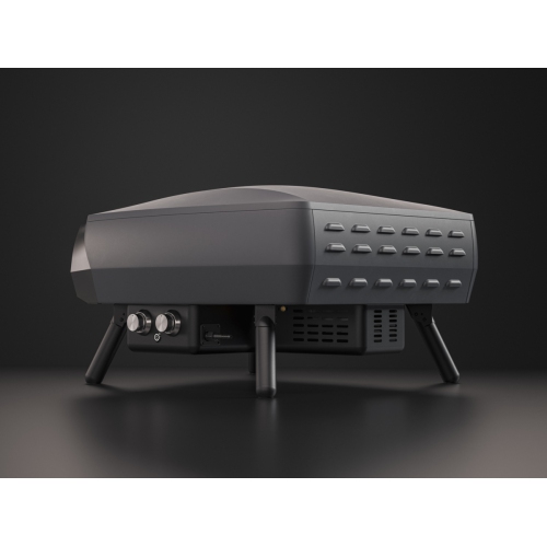 16” Witt Rotante 2 Burner Pizza Oven with rotating stone - Graphite